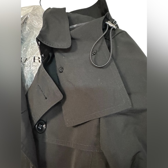 Burberry Knightsdale Double-Breasted Trench Coat Rain Jacket - Size 4 - Picture 5 of 11